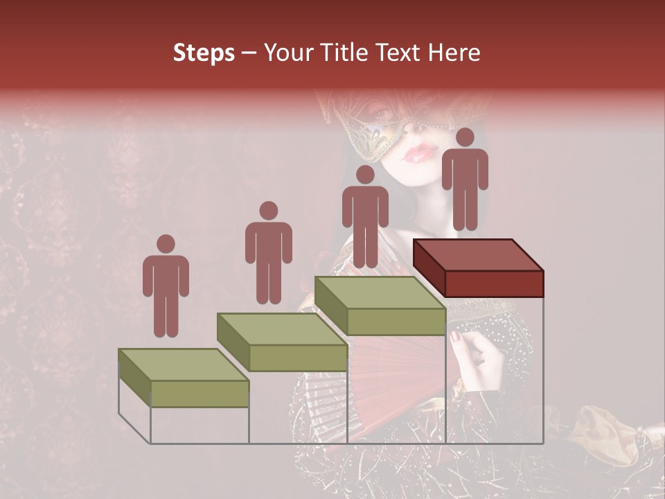 Love Cosplay Young PowerPoint Template