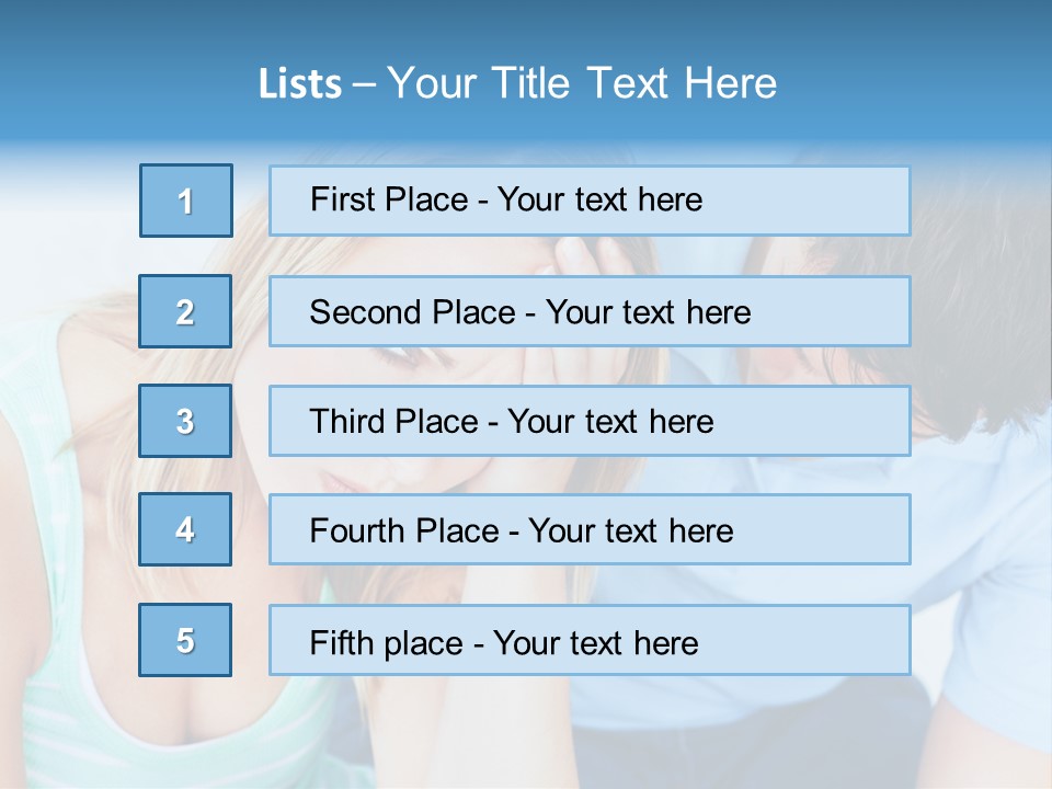 Affliction Regret Apology PowerPoint Template