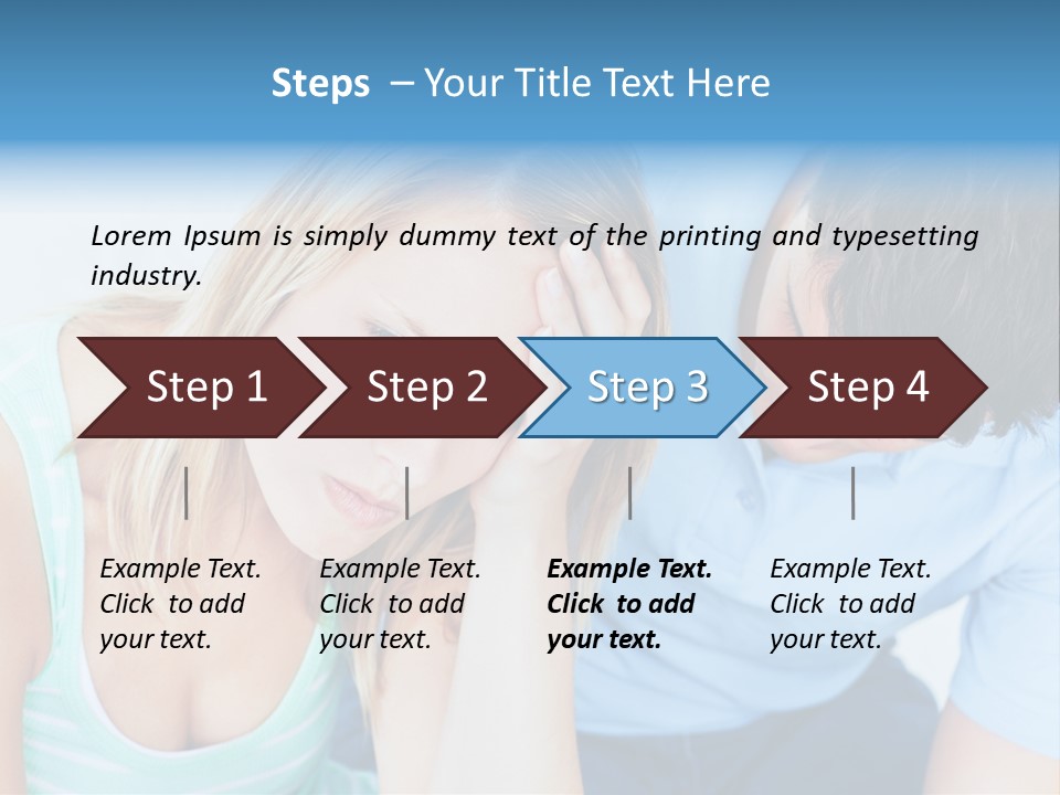 Affliction Regret Apology PowerPoint Template