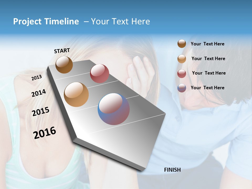 Affliction Regret Apology PowerPoint Template