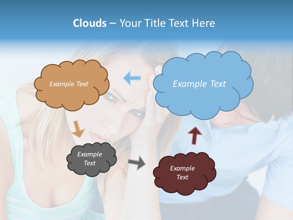 Affliction Regret Apology PowerPoint Template