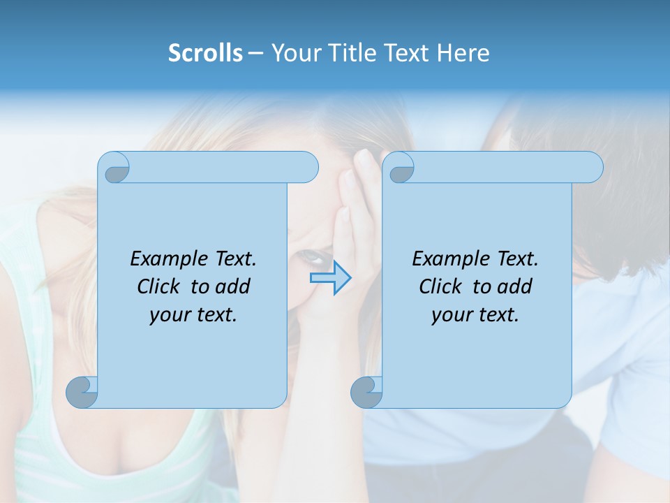Affliction Regret Apology PowerPoint Template