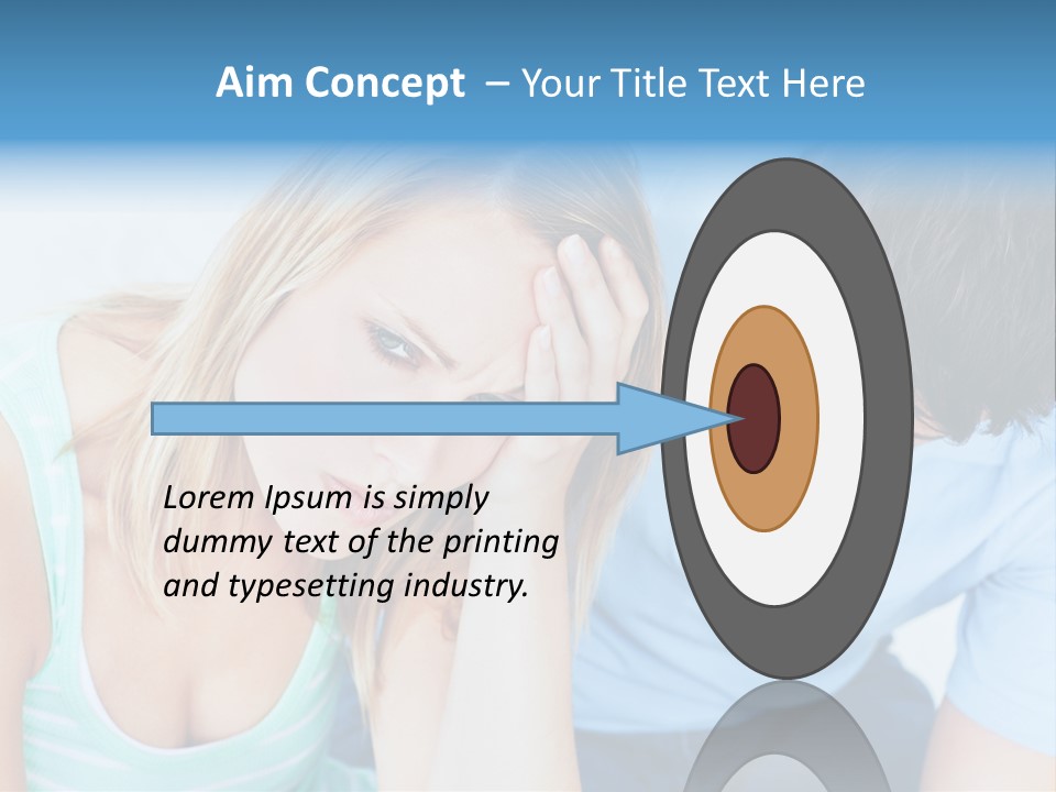 Affliction Regret Apology PowerPoint Template