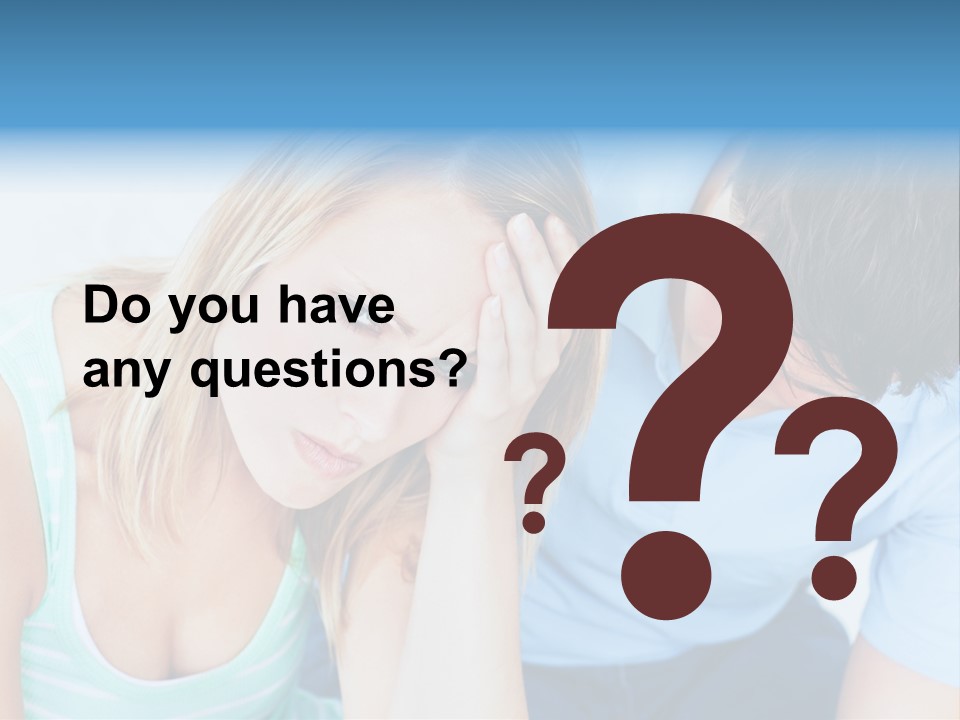 Affliction Regret Apology PowerPoint Template