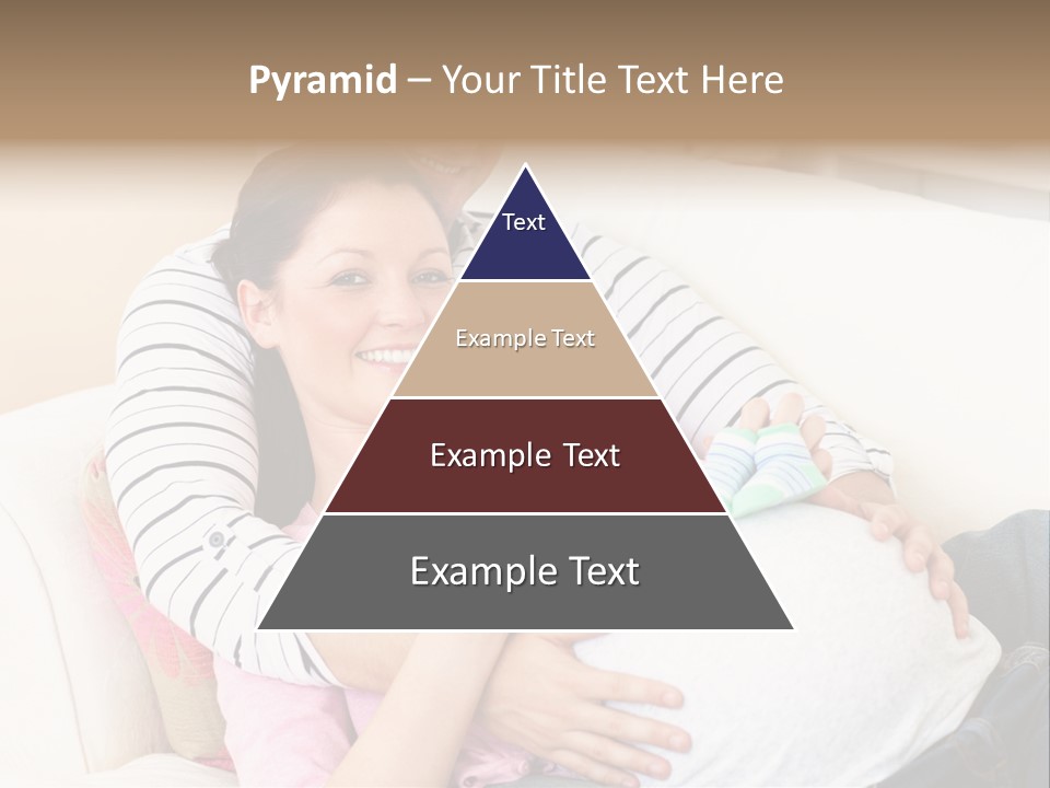 Sofa Pregnant Natural PowerPoint Template