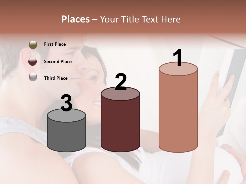 Family Emotion Sofa PowerPoint Template