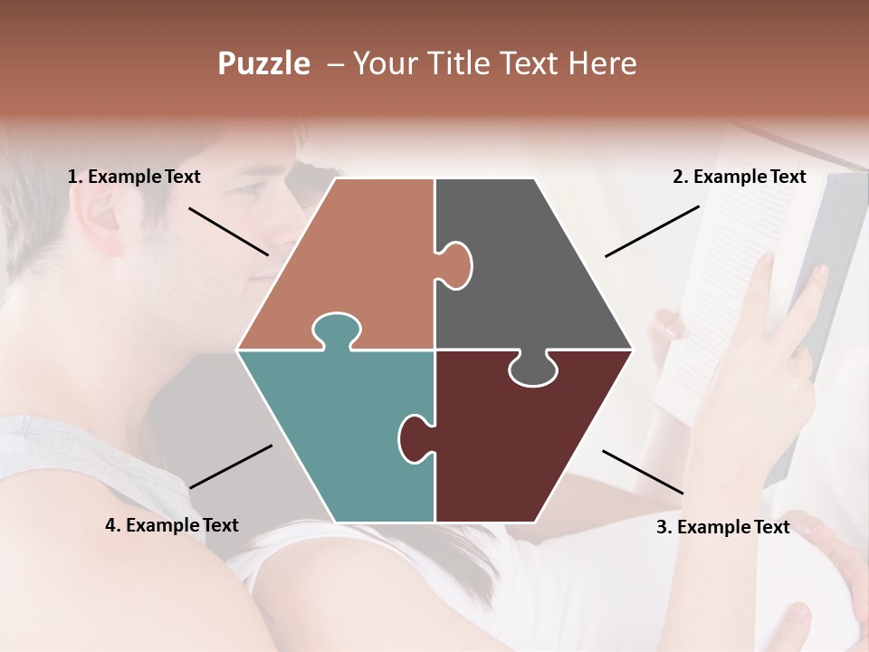 Family Emotion Sofa PowerPoint Template