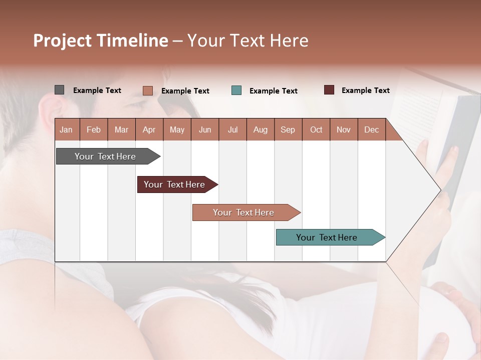 Family Emotion Sofa PowerPoint Template
