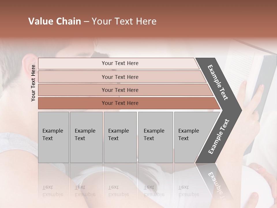 Family Emotion Sofa PowerPoint Template
