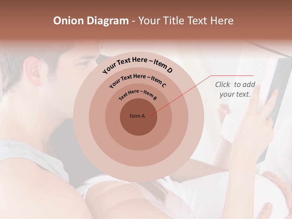 Family Emotion Sofa PowerPoint Template