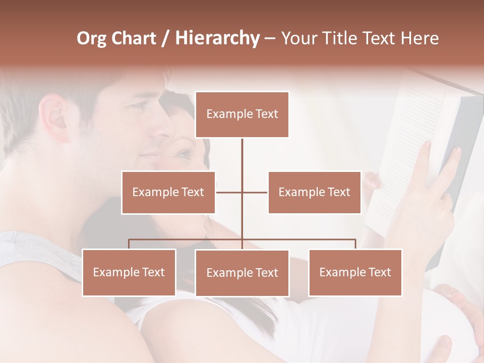 Family Emotion Sofa PowerPoint Template