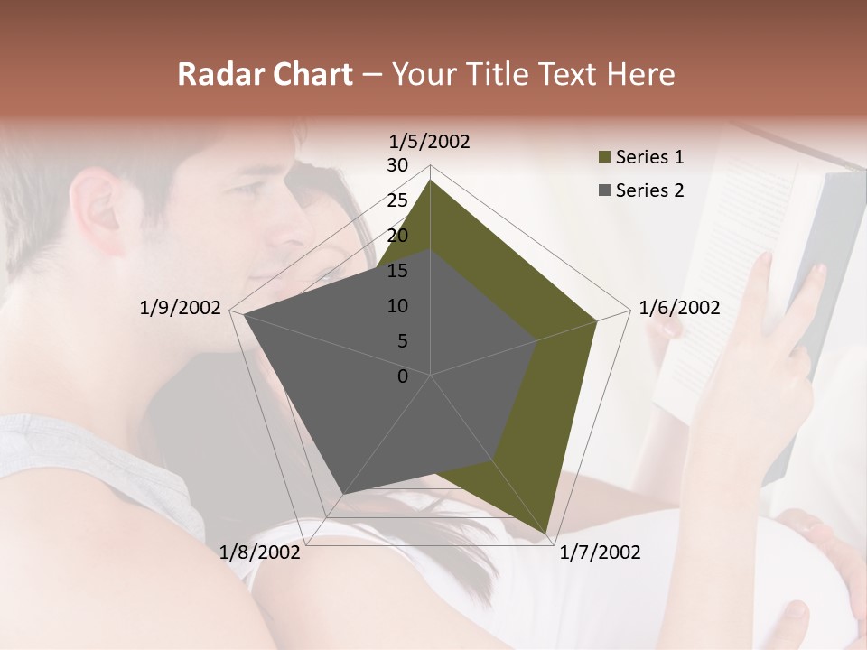 Family Emotion Sofa PowerPoint Template