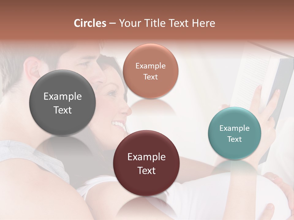 Family Emotion Sofa PowerPoint Template