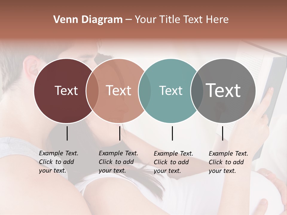 Family Emotion Sofa PowerPoint Template