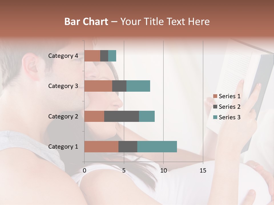 Family Emotion Sofa PowerPoint Template
