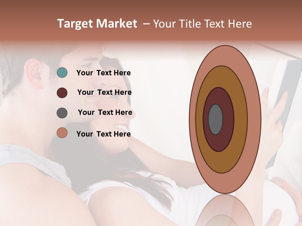 Family Emotion Sofa PowerPoint Template