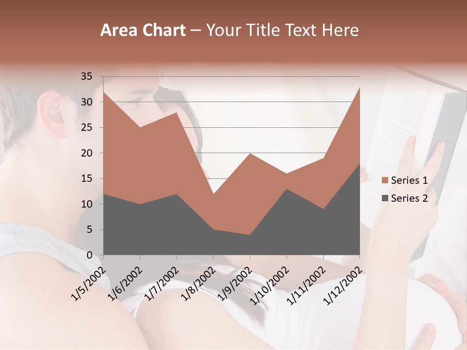 Family Emotion Sofa PowerPoint Template