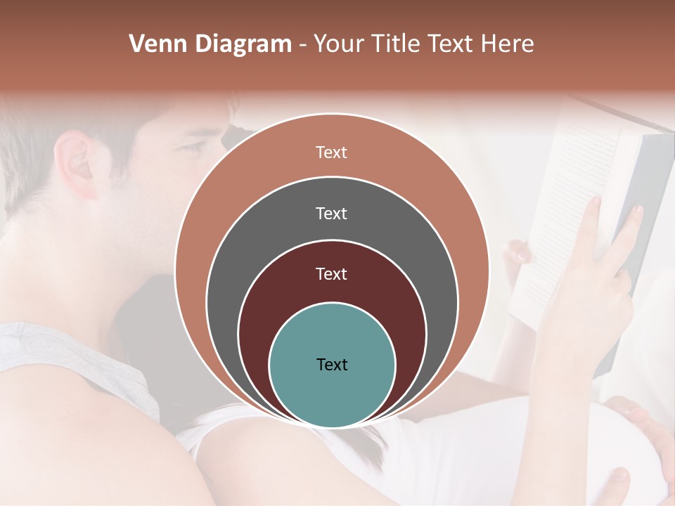 Family Emotion Sofa PowerPoint Template