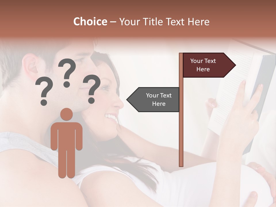 Family Emotion Sofa PowerPoint Template