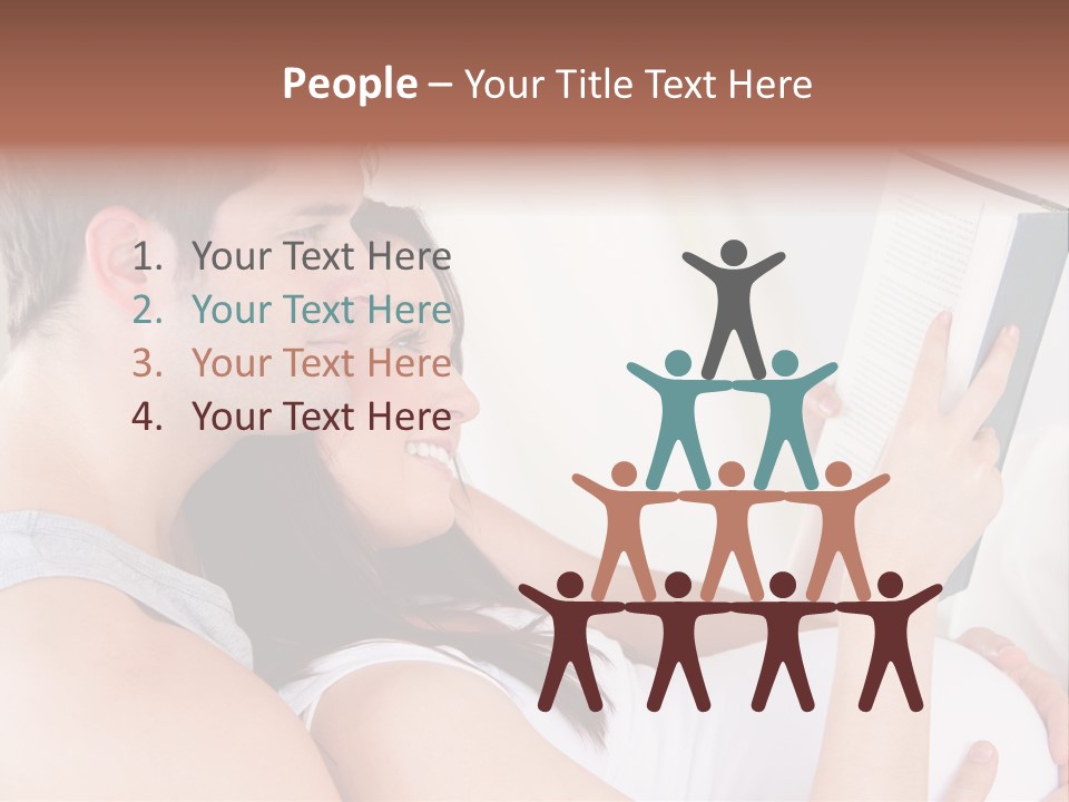 Family Emotion Sofa PowerPoint Template