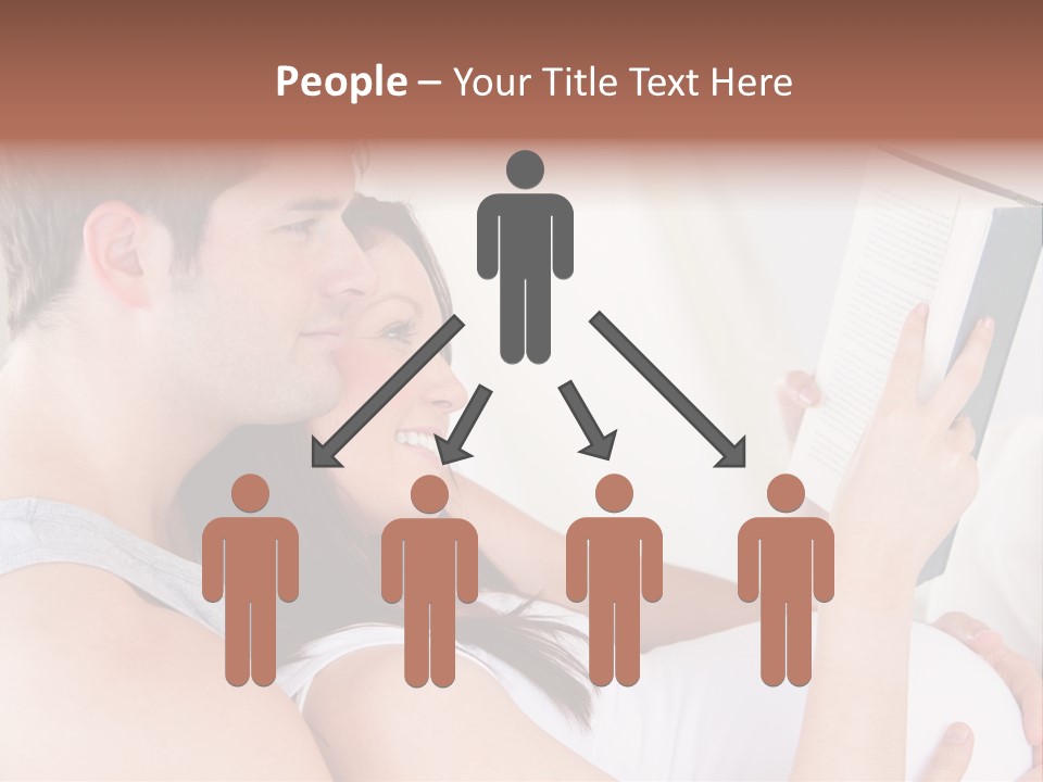 Family Emotion Sofa PowerPoint Template