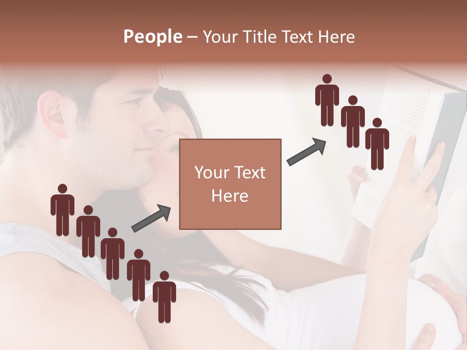 Family Emotion Sofa PowerPoint Template