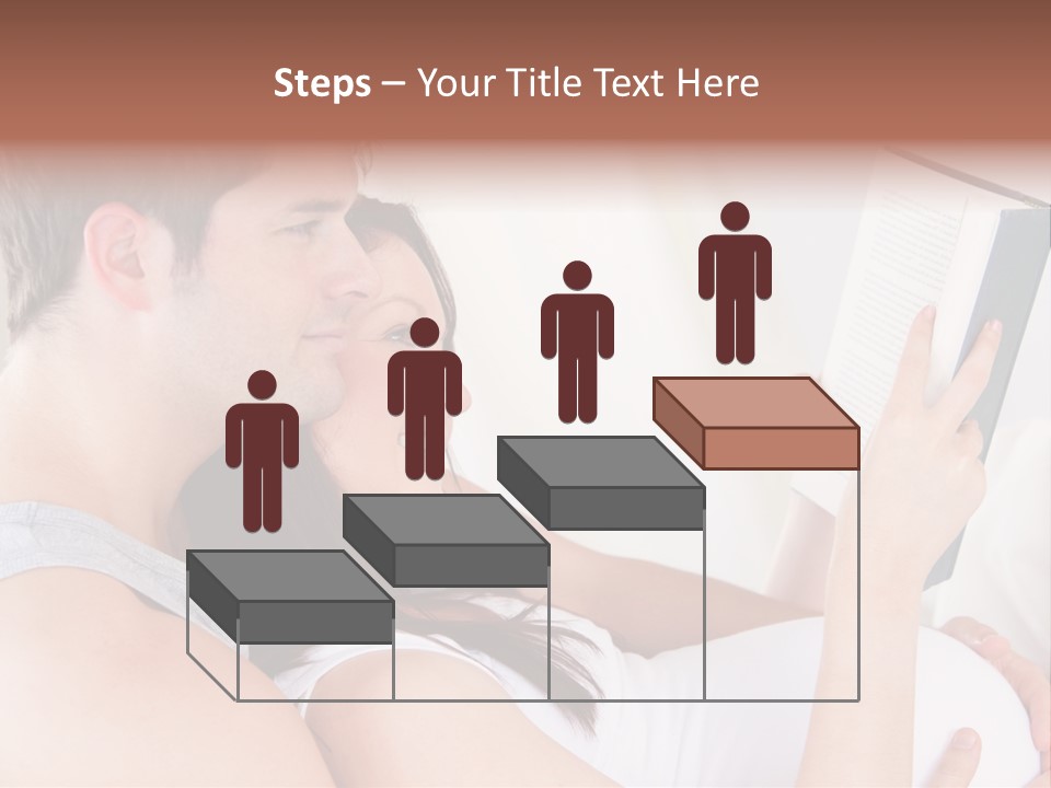 Family Emotion Sofa PowerPoint Template