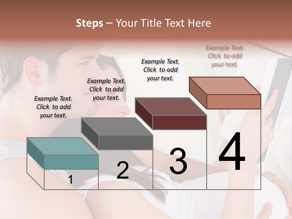 Family Emotion Sofa PowerPoint Template