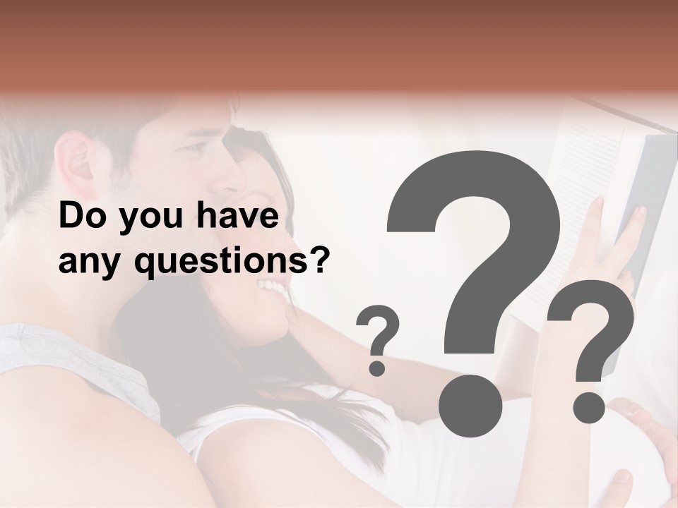 Family Emotion Sofa PowerPoint Template