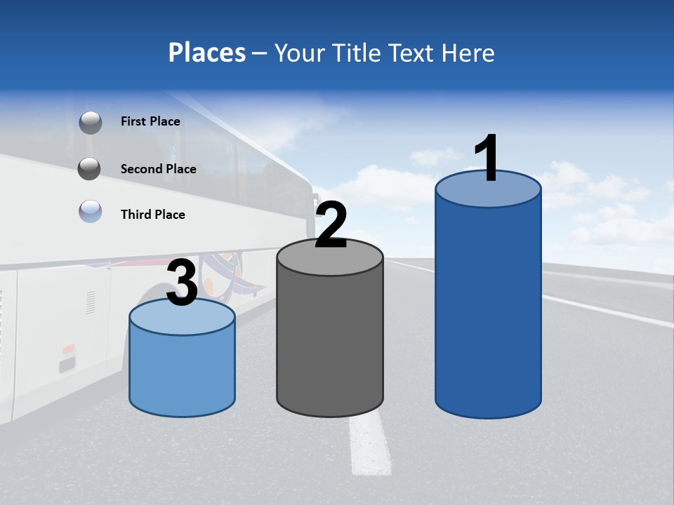 Drive Highway People PowerPoint Template