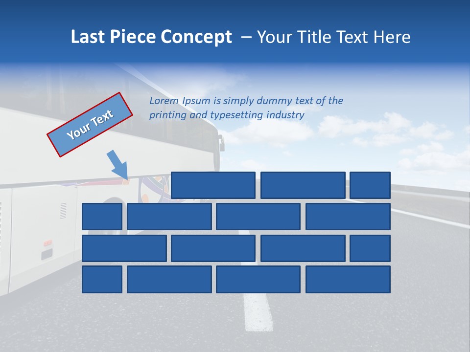 Drive Highway People PowerPoint Template