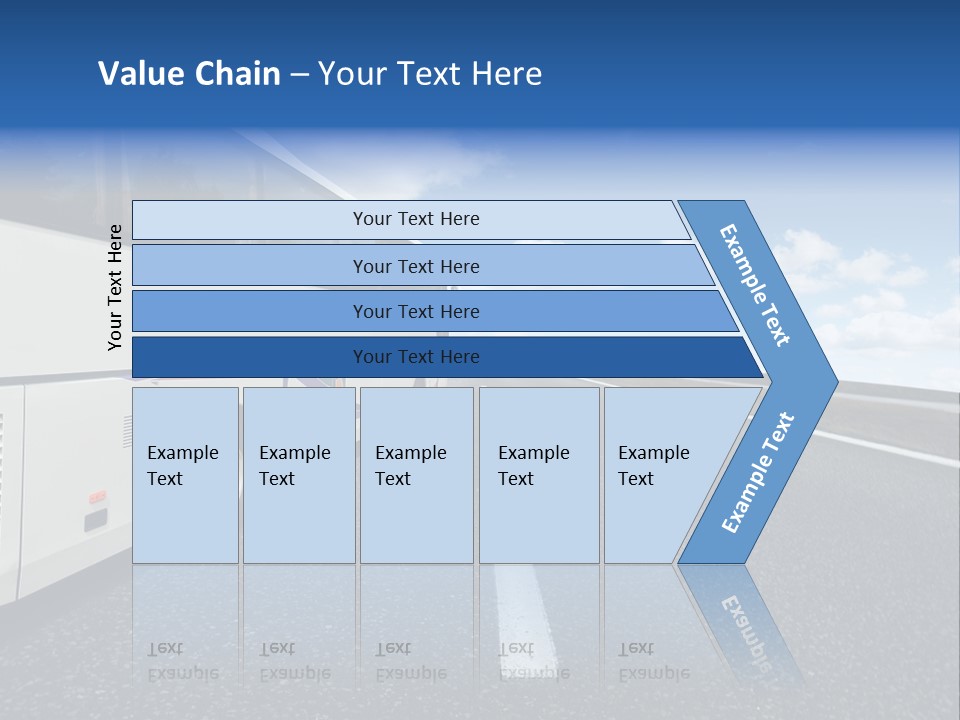 Drive Highway People PowerPoint Template