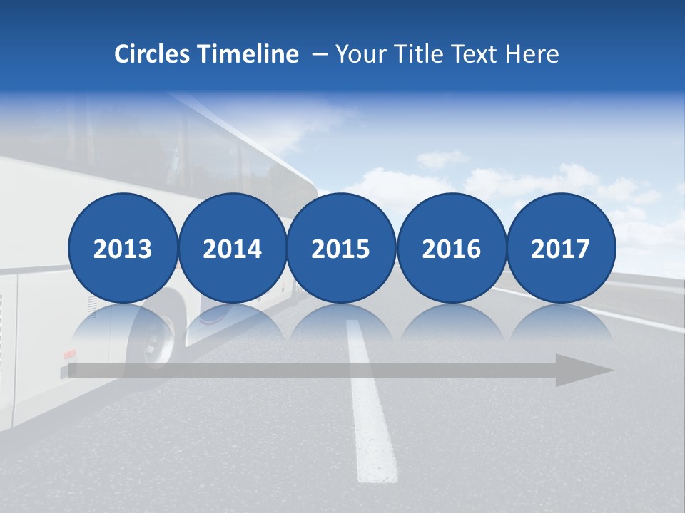 Drive Highway People PowerPoint Template