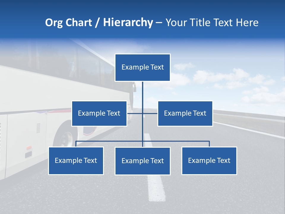 Drive Highway People PowerPoint Template