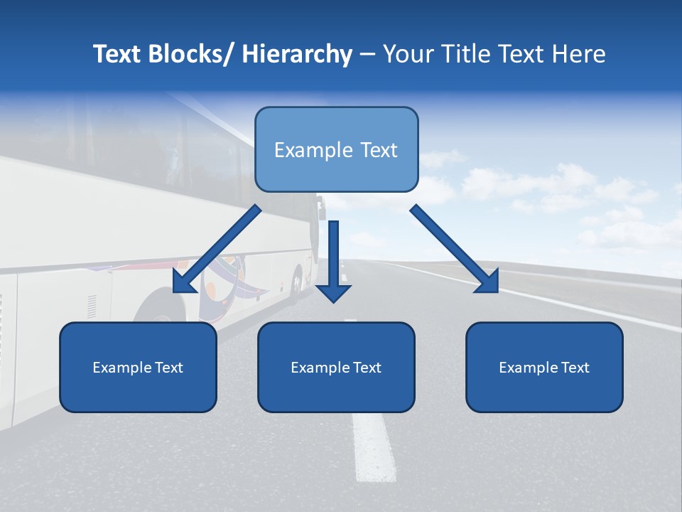 Drive Highway People PowerPoint Template