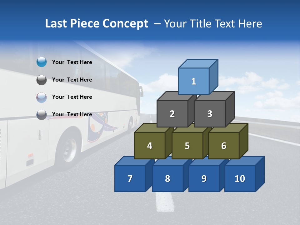 Drive Highway People PowerPoint Template