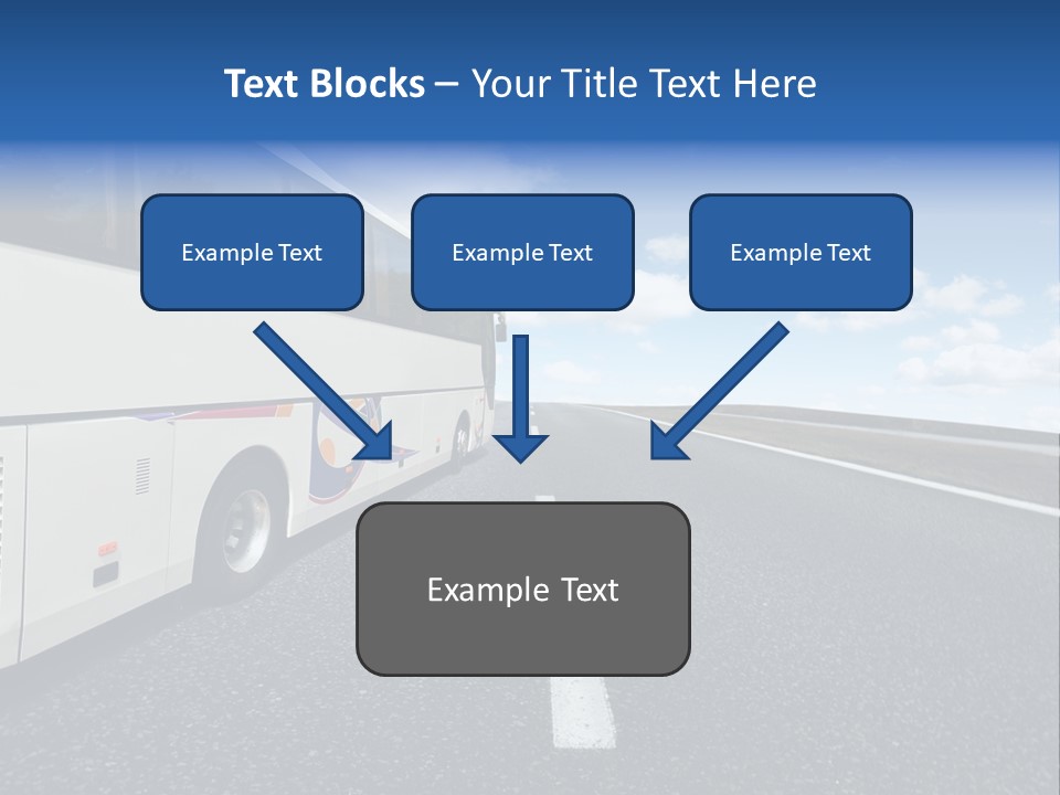 Drive Highway People PowerPoint Template