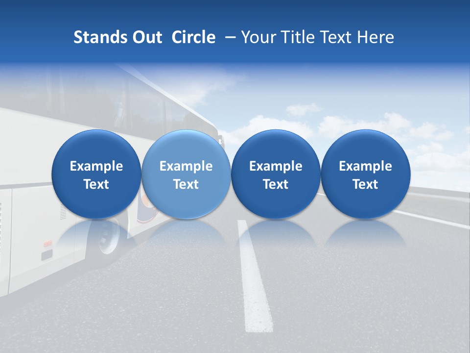 Drive Highway People PowerPoint Template