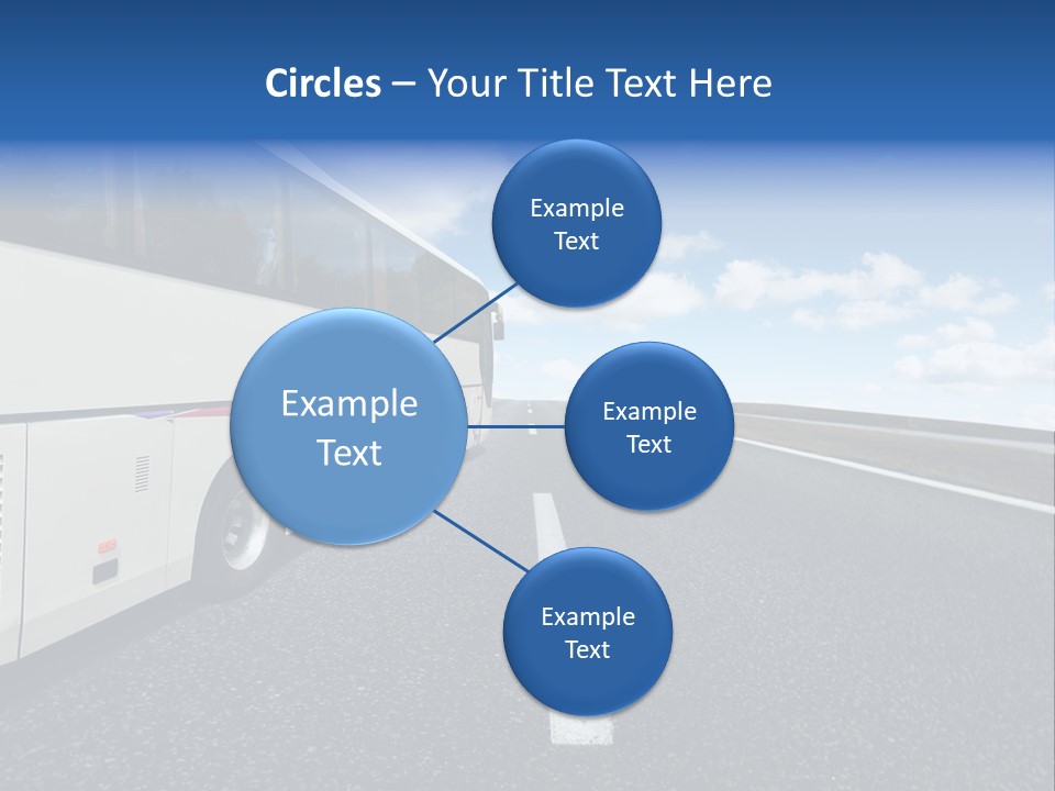 Drive Highway People PowerPoint Template