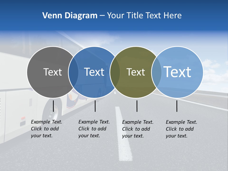 Drive Highway People PowerPoint Template