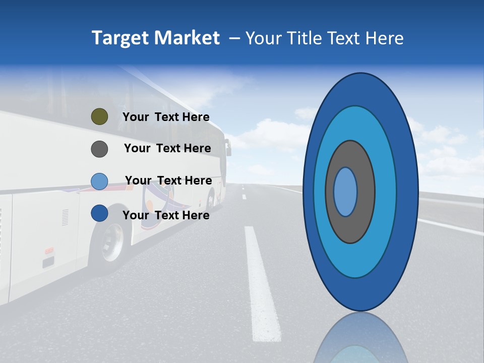 Drive Highway People PowerPoint Template