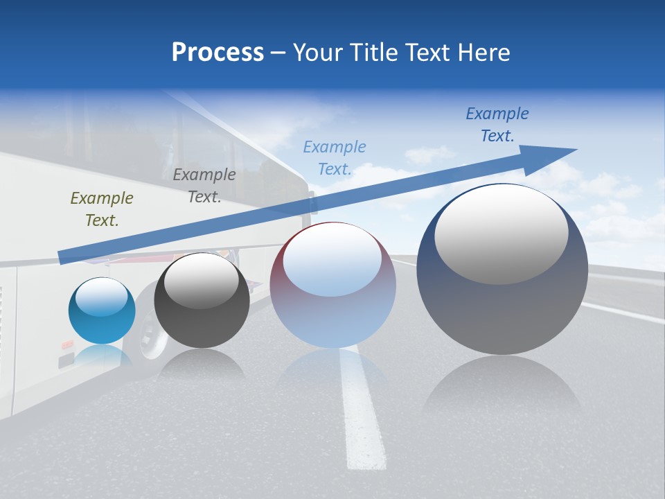 Drive Highway People PowerPoint Template