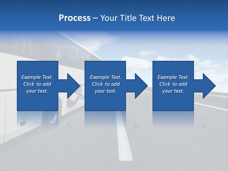 Drive Highway People PowerPoint Template