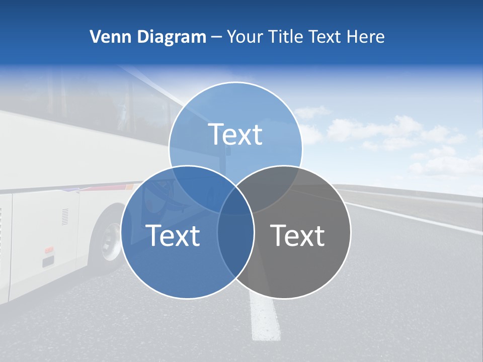 Drive Highway People PowerPoint Template