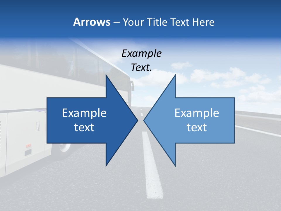 Drive Highway People PowerPoint Template