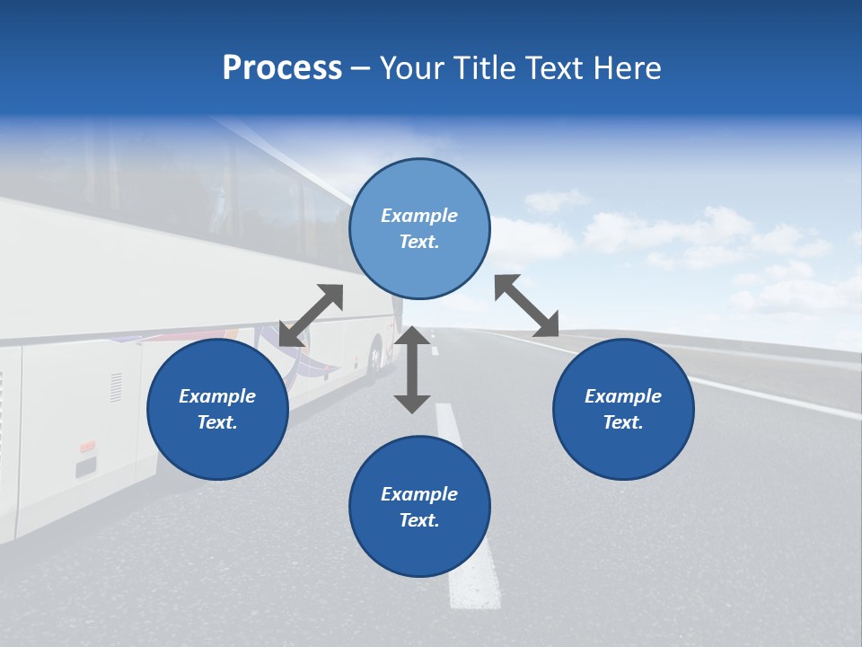 Drive Highway People PowerPoint Template