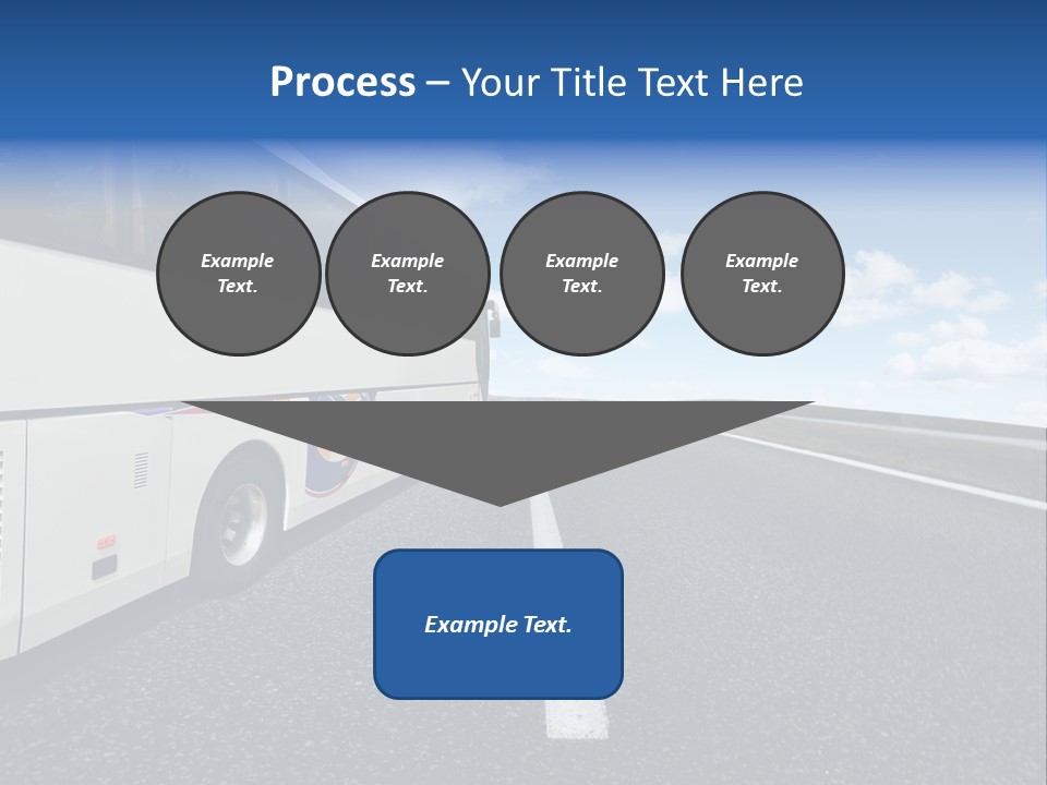 Drive Highway People PowerPoint Template