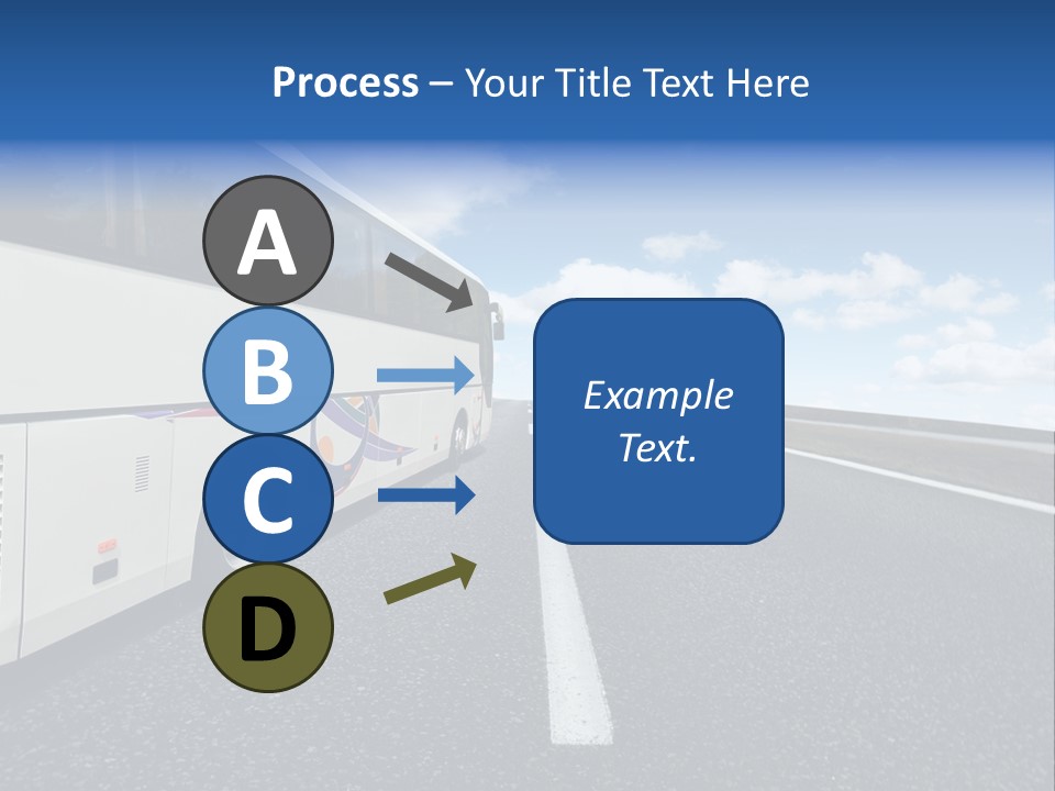 Drive Highway People PowerPoint Template
