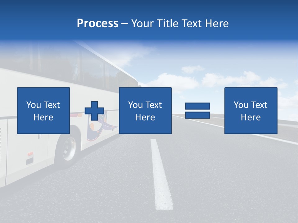 Drive Highway People PowerPoint Template