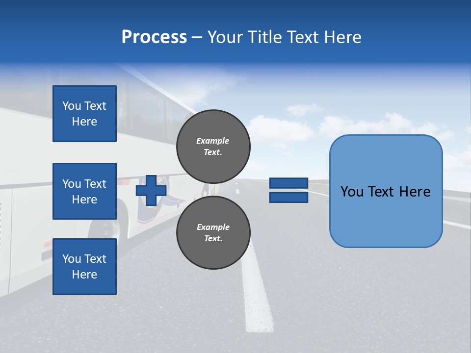 Drive Highway People PowerPoint Template